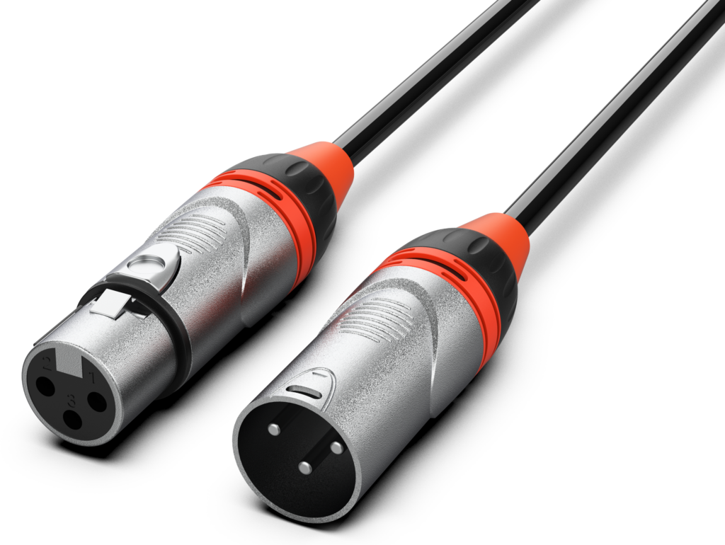 Pro XLR Male XLR Female 20m 10145063 - Audibax