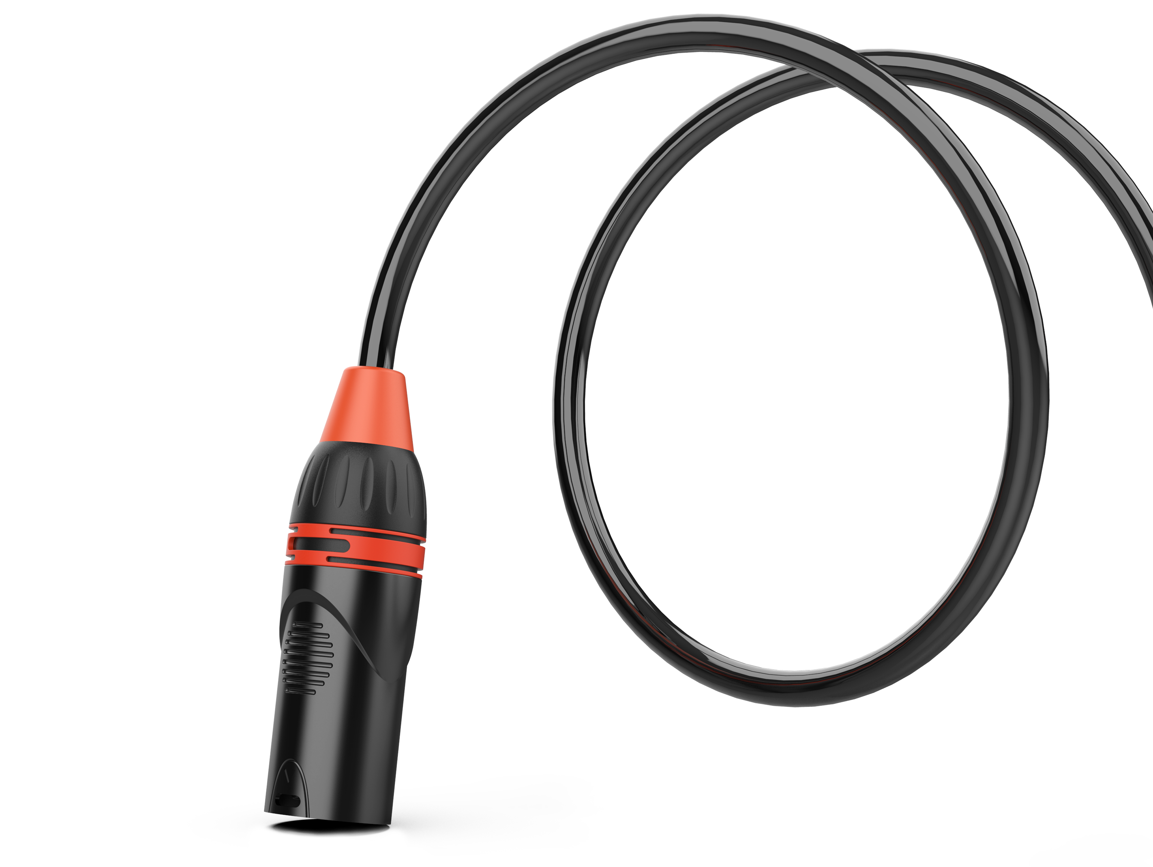 Câble DMX 3 Broches XLR Mâle/femelle 100 Mètres - 110 Ohm - Pour éclairage Scénique, Spectacles